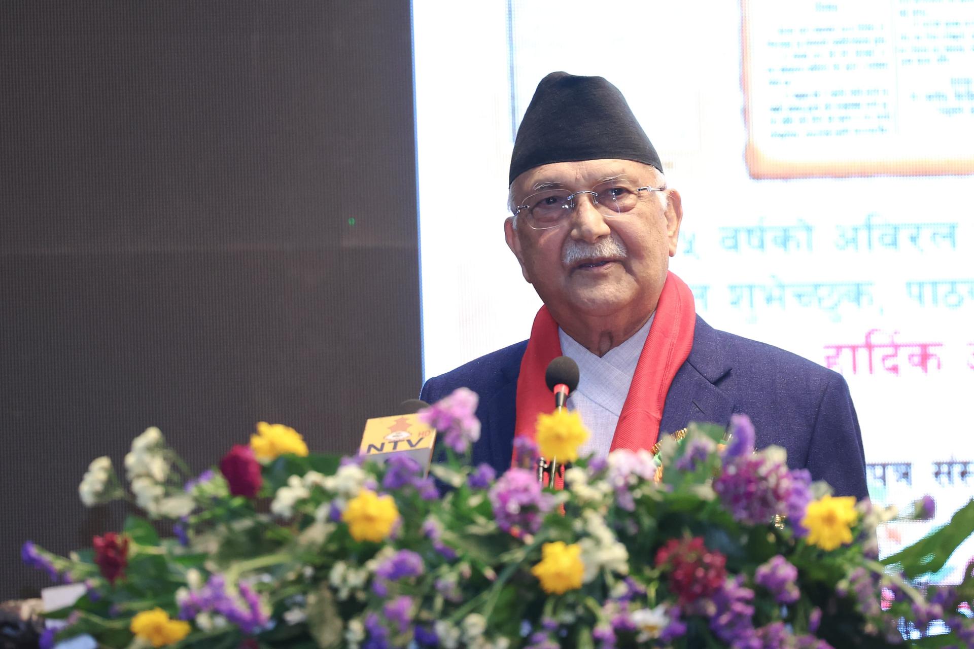 सरकारको तर्फबाट मिडियामाथि कुनै दबाब छैन : प्रधानमन्त्री ओली