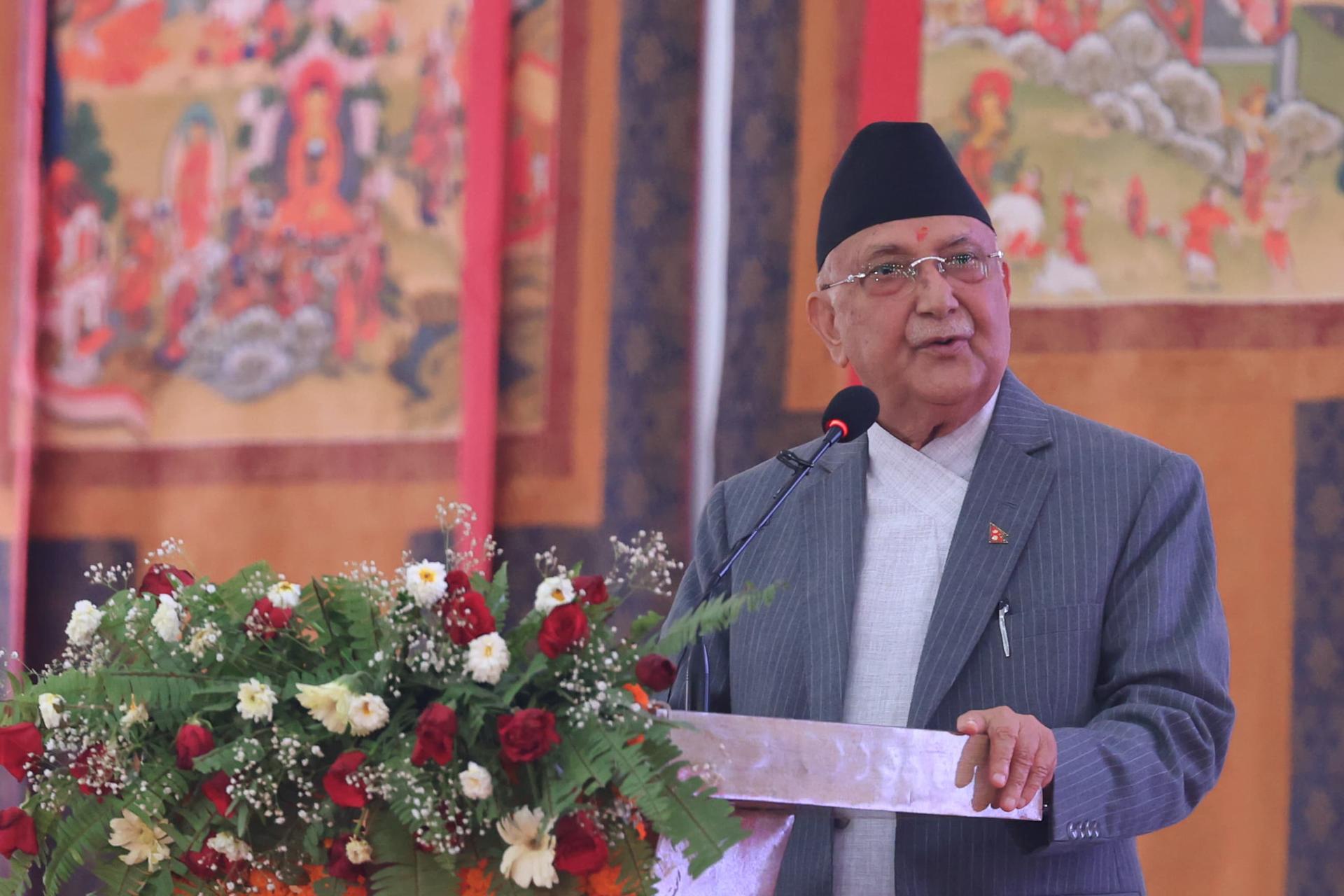 बुद्धजयन्ती मूल समारोहमा प्रधानमन्त्री ओलीको सम्बोधन, के-के भने ?  (सम्बोधनकाे पूर्णपाठ )