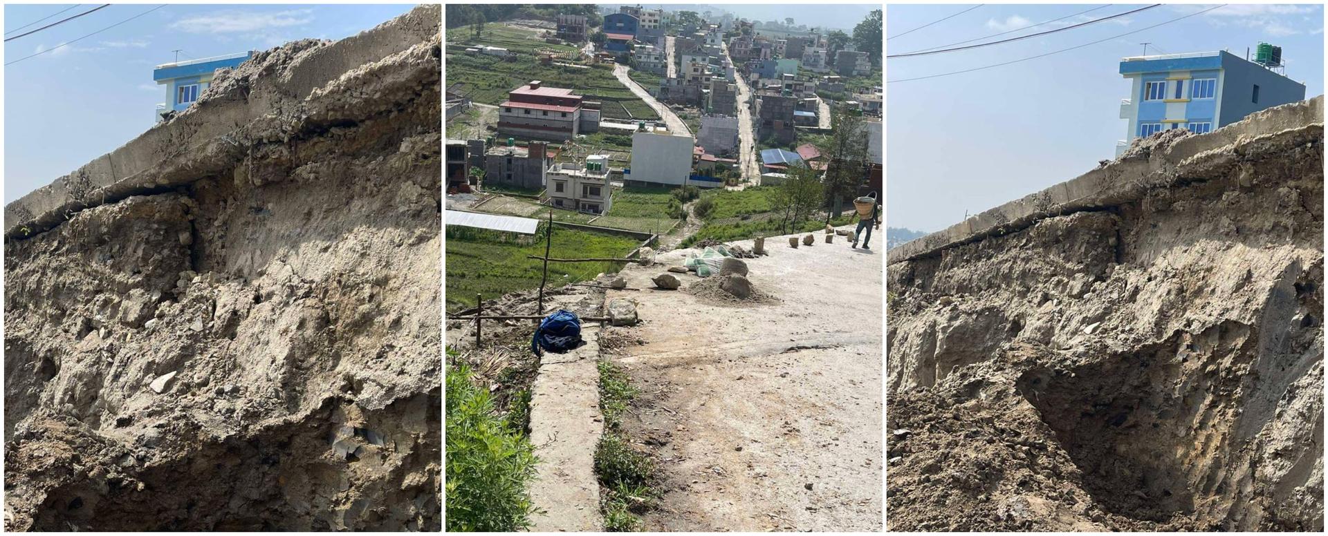 तारकेश्वर ७ मा सार्वजनिक बाटोको अवस्था दयनीय, जनप्रतिनिधि बेखबर