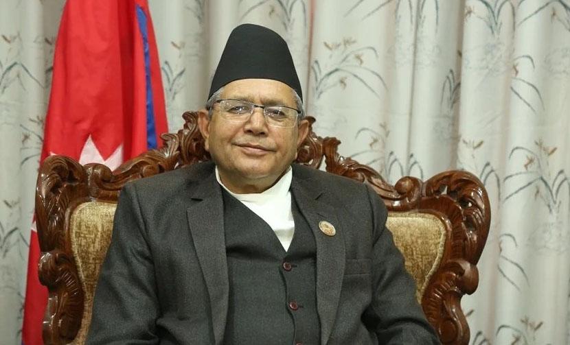 सभामुख घिमिरेले दलका प्रमुख सचेतकहरूसँग छलफल गर्दै