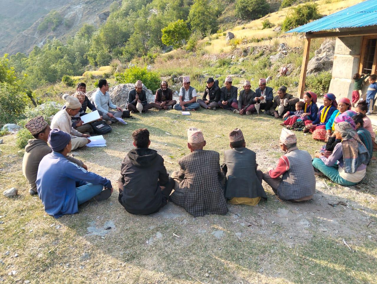 हुम्लामा 'बस्तीबाट बजेट': चर्पीदेखि वृद्धाश्रमसम्म जनताकै मागमा योजना छनोट