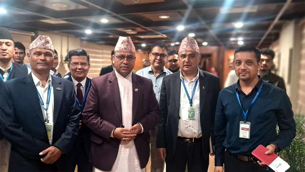 पर्यटनमन्त्री पाण्डे फ्रान्स प्रस्थान