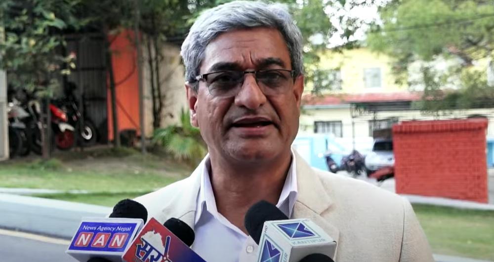 गृहमन्त्री लेखकको घोषणा: 'अब छिट्टै शिलान्यास हुन्छ, तीन वर्षमा बन्दरगाह बन्छ'