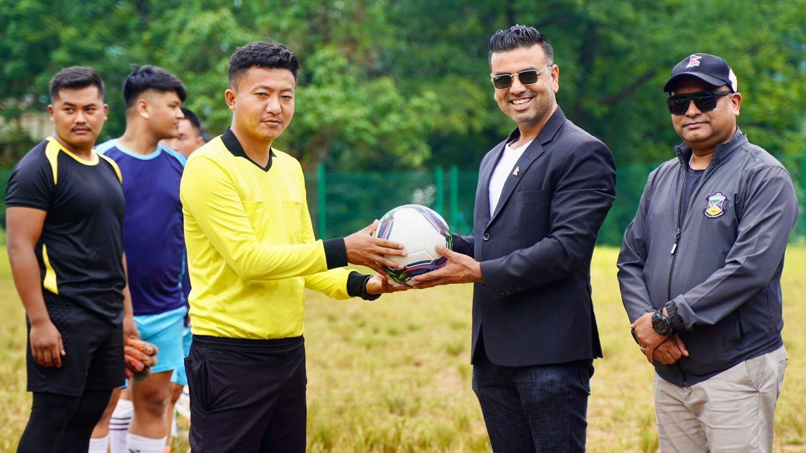 दशैँ विशेष वडाकप फुटबल गोदावरी-३ मा सम्पन्न, सहिदको सम्मानमा फरक उद्घाटन