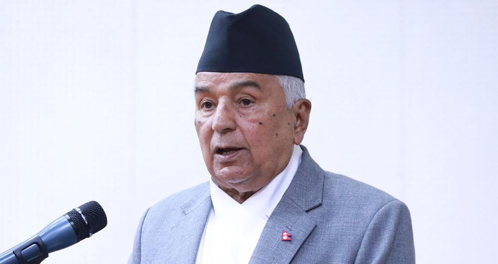 राष्ट्रपतिको दसैँ सन्देशः ‘निर्वाचन समयमै गरौं, संयमित बनौं’