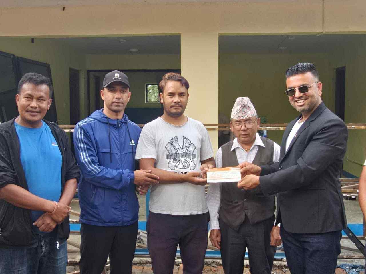 दशैंको खर्च प्रहरी चौकी पुनर्निर्माणमा दिने वडा अध्यक्ष घिमिरेको घोषणा