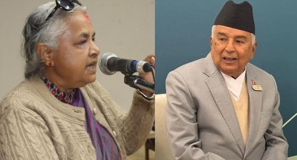राष्ट्रपति पौडेल र प्रधानमन्त्री कार्कीबीच शीतल निवासमा भेटवार्ता