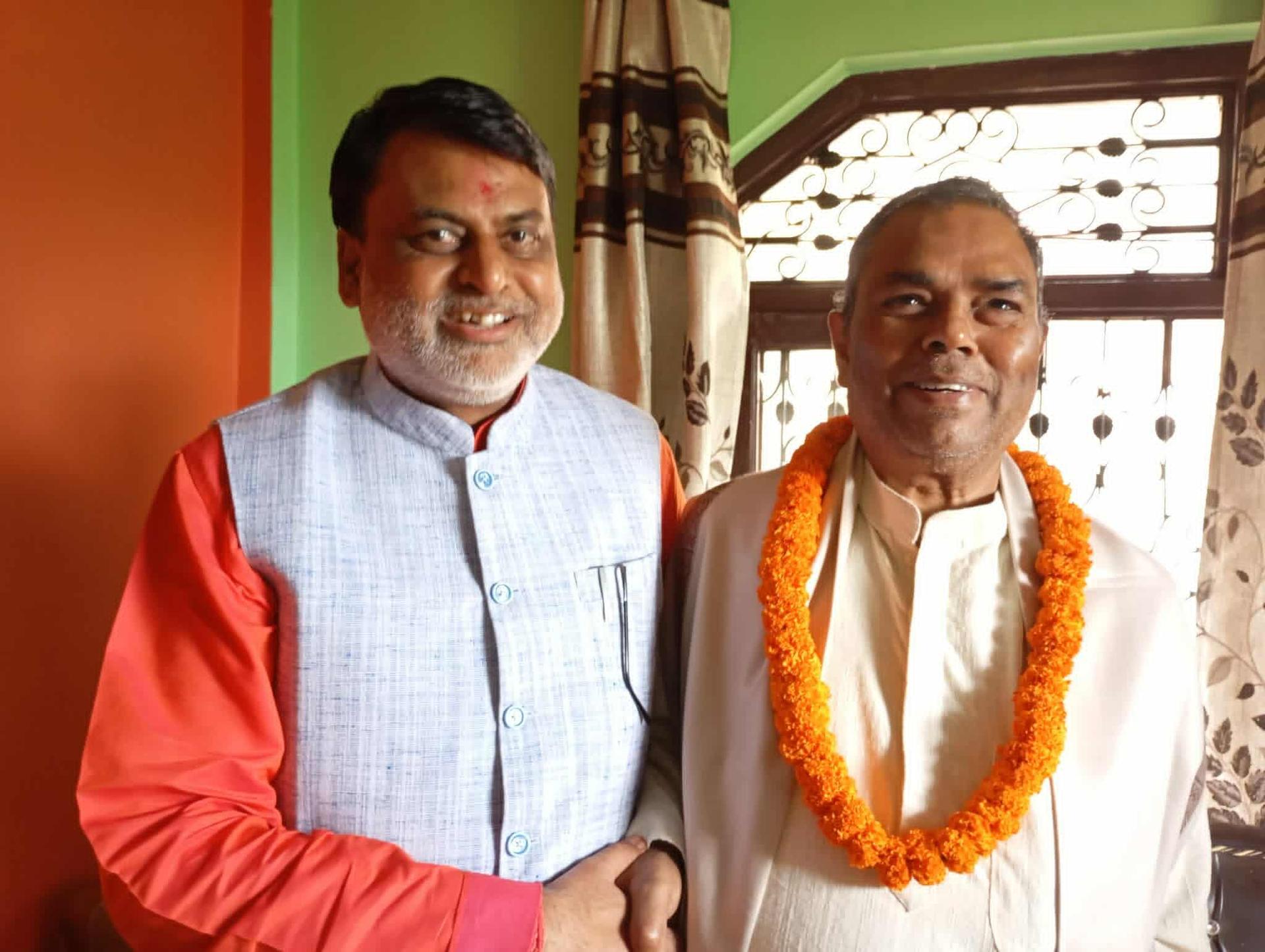 मुख्यमन्त्री सोनल र जसपा नेपालका अध्यक्ष यादवबीच भेट