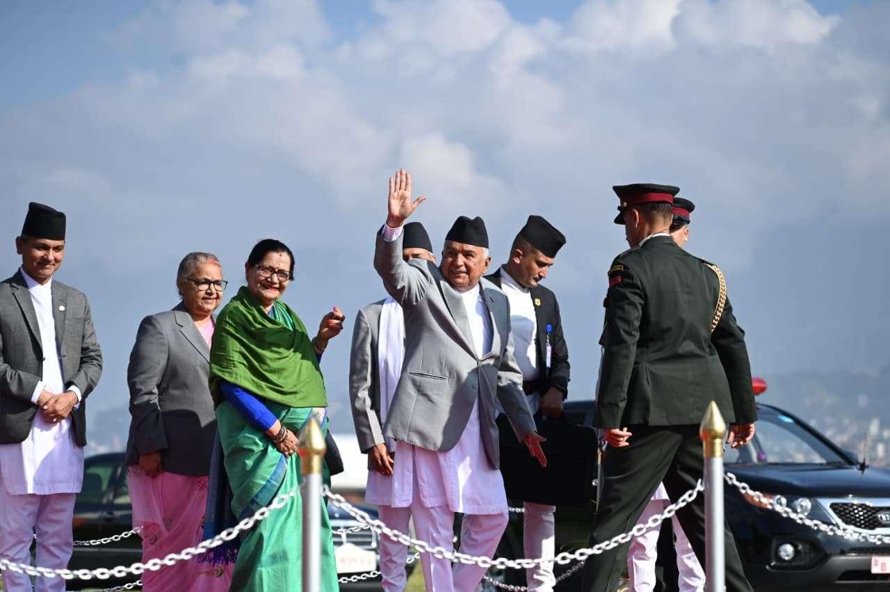 राष्ट्रपति पौडेल आज स्वदेश फर्किदै