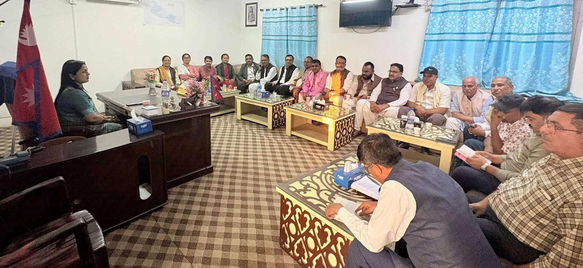 मधेश प्रदेशका सभामुख रामचन्द्र मण्डल माथि महाभियोग दर्ता