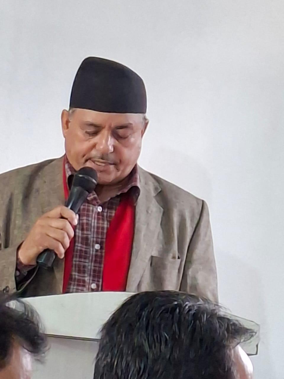 कांग्रेसको महाधिवेशन बैशाख ६ मा गरौं : किरणराज पौडेल