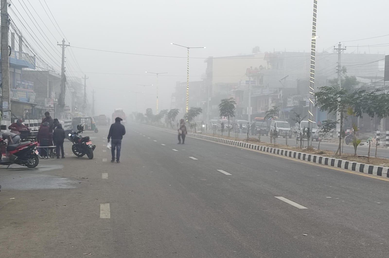 रौतहटमा शीतलहर : विपन्न बस्तीको जनजीवन कष्टकर
