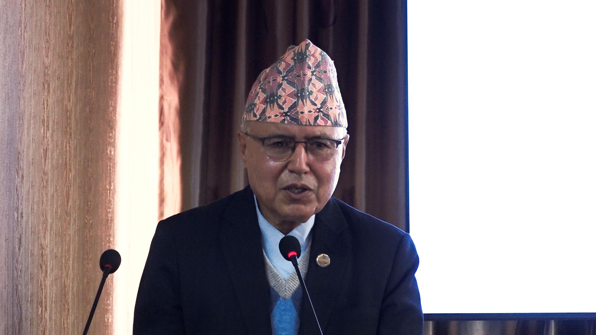 नीति निर्माणका लागि स्वदेशमै तथ्याङ्क उत्पादन आवश्यक : अर्थमन्त्री खनाल