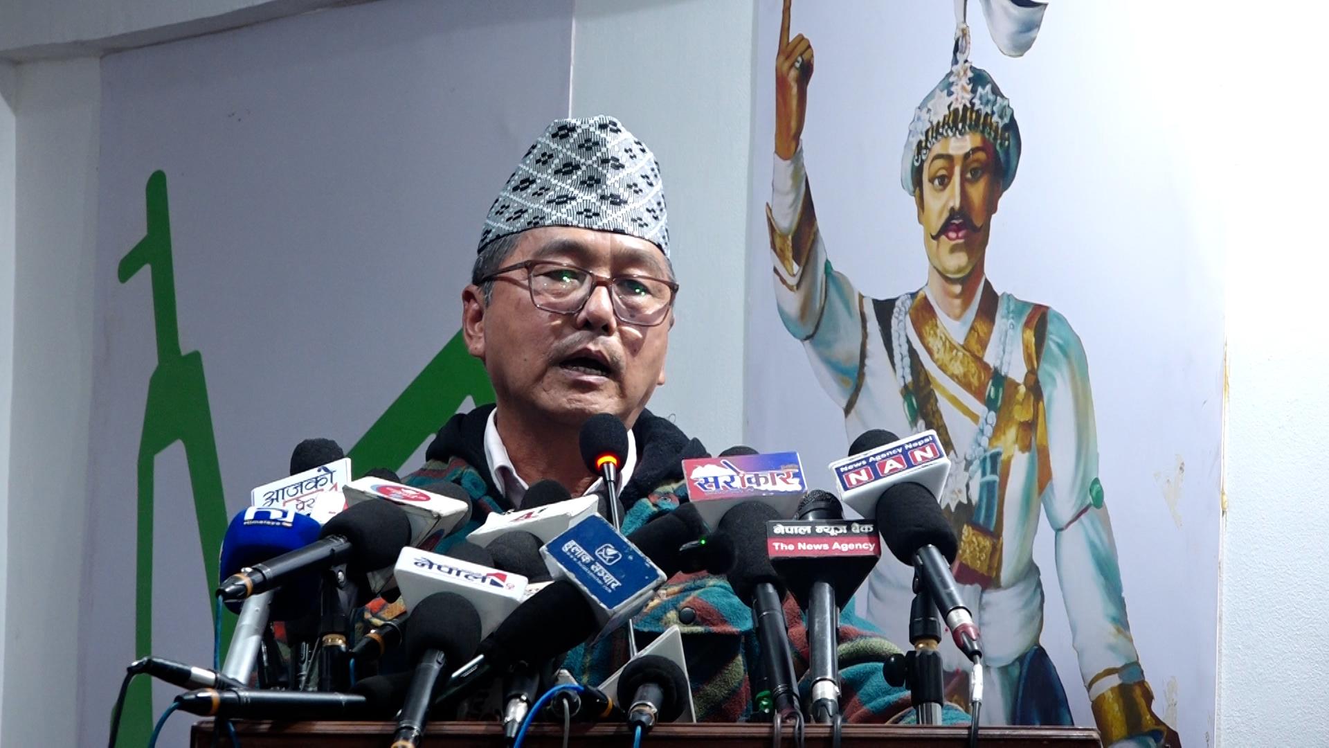 ‘देश बचाउनुपर्छ भन्नेहरुका लागि अब राप्रपा बाहेक अन्यत्र भोट हाल्ने ठाउँ छैन’