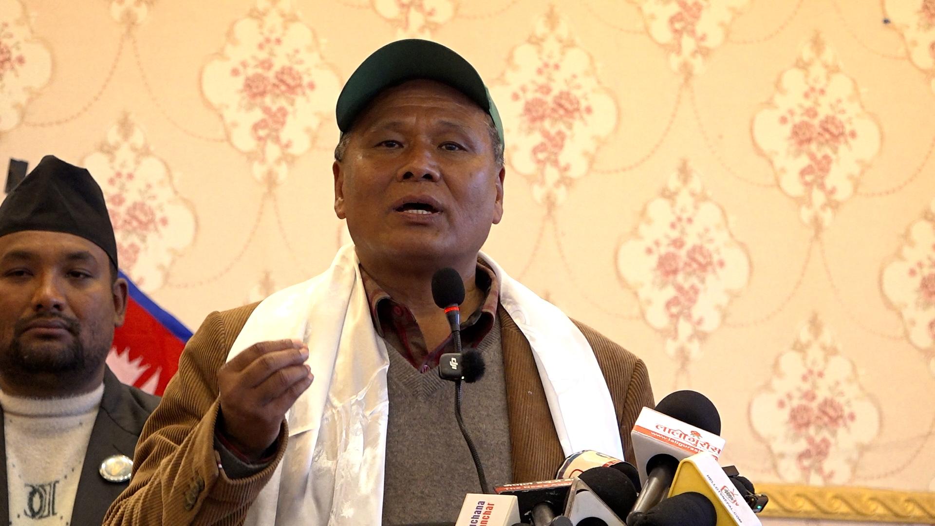 अरु पार्टी उज्यालो नेपाल पार्टीमा मिसिन आउन सक्छन्, तर यो पार्टी कसैसँग मिसिन जाने छैन : कुलमान
