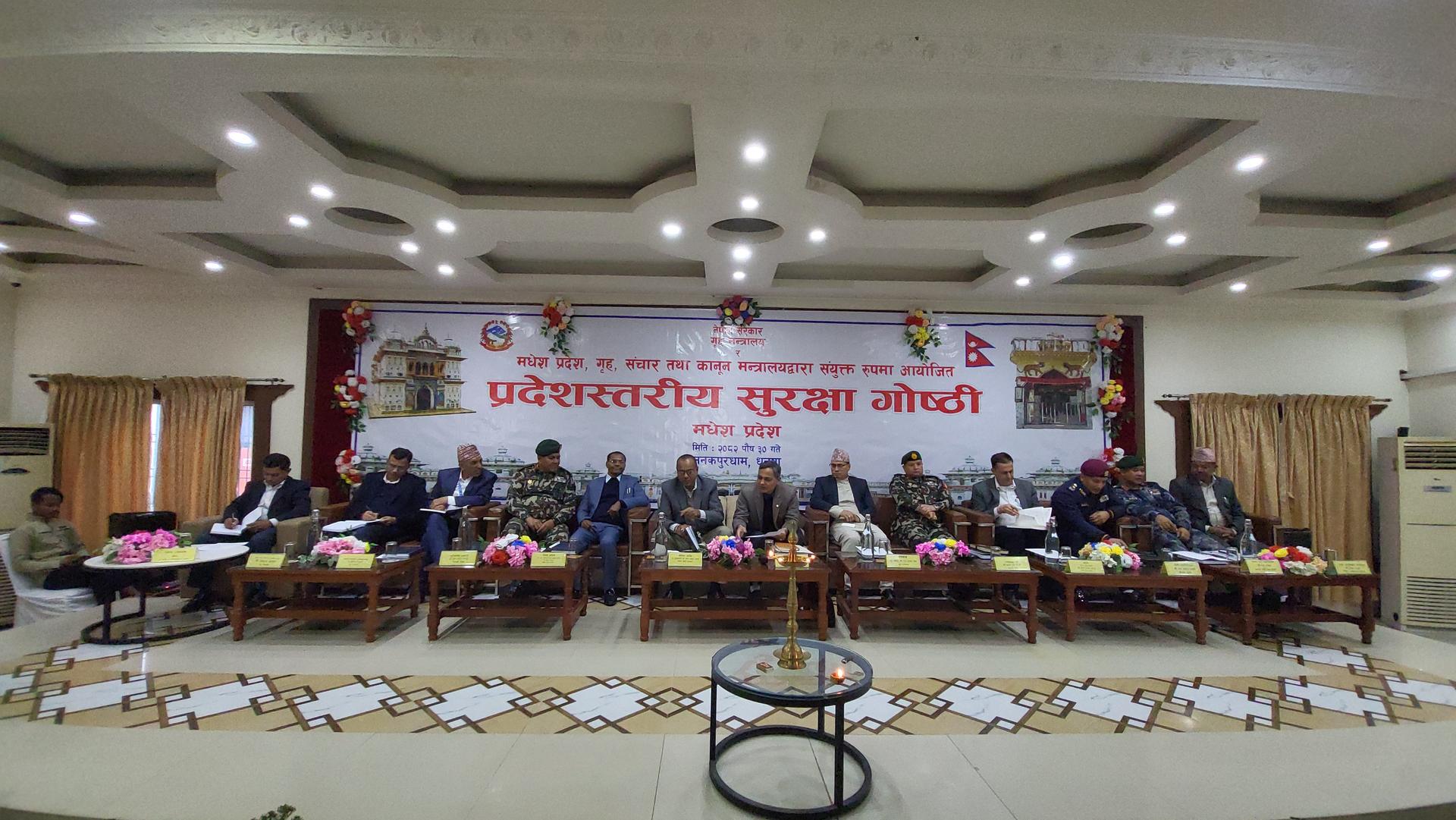 कुनै पनि किसिमको अपराध हुन नदिन सरकार कटिबद्ध छ : गृहमन्त्री अर्याल