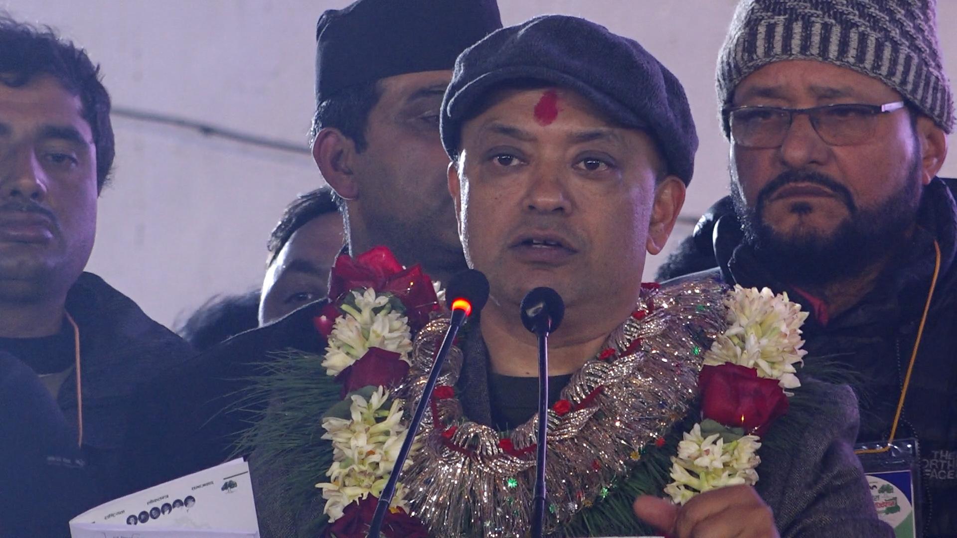 विशेष महाधिवेशनबाट निर्वाचित सभापति गगन थापाले भने– ‘कांग्रेसको शान जोगाएर काम गर्छु’
