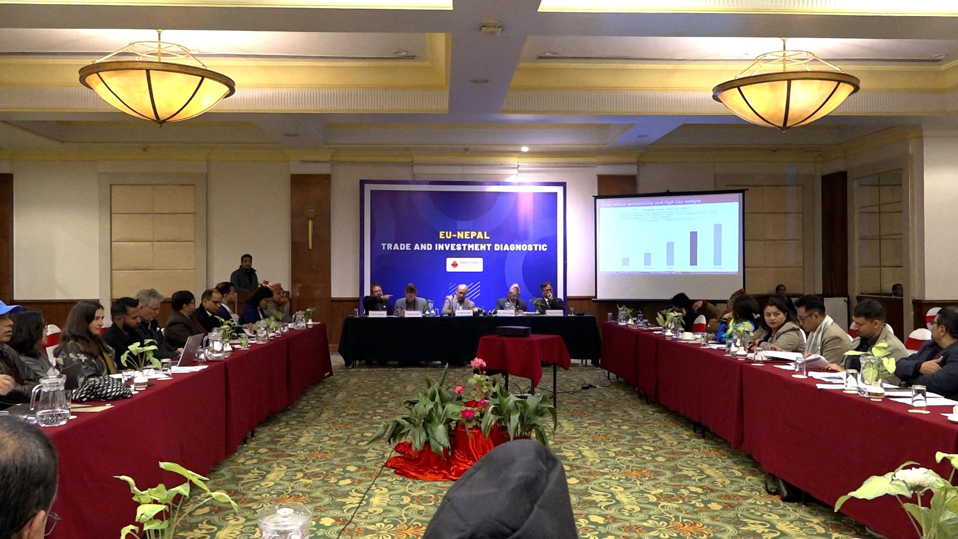 निर्यात विविधीकरण र प्रतिस्पर्धात्मकतामा ढिलाइ भइसकेको छ : मन्त्री सिन्हा