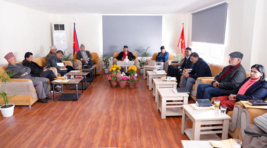 एमाले सचिवालय बैठक आज बस्दै, निर्वाचन र केन्द्रीय कमिटी बैठकबारे छलफल हुने