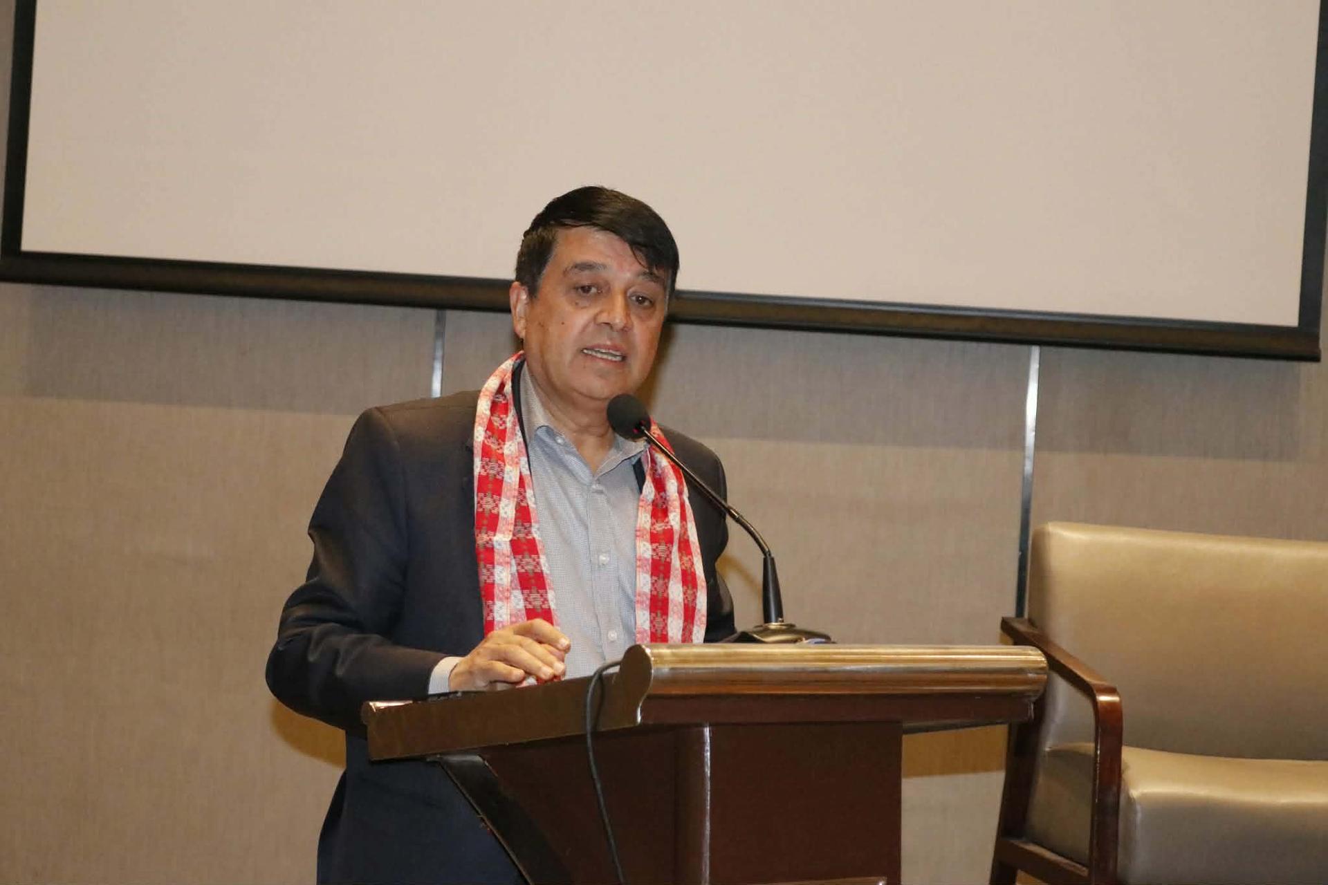 राजनीतिक दलले आर्थिक एजेन्डा स्थापित गर्नुपर्छ- अध्यक्ष ढकाल