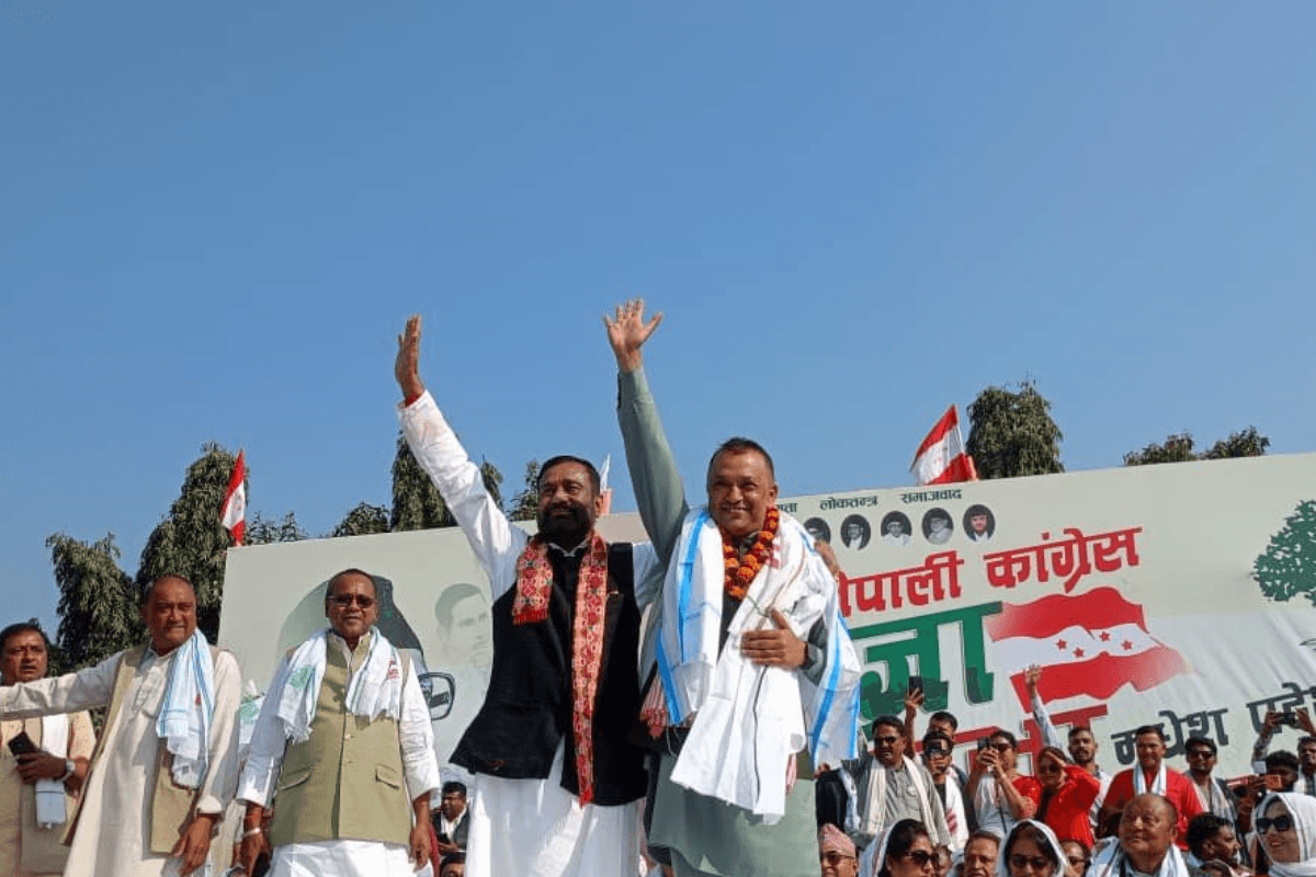 जनकपुरमा कांग्रेसको पहिलो चुनावी सभा सुरु, आजै सार्वजनिक गरिँदै ‘प्रतिज्ञापत्र’