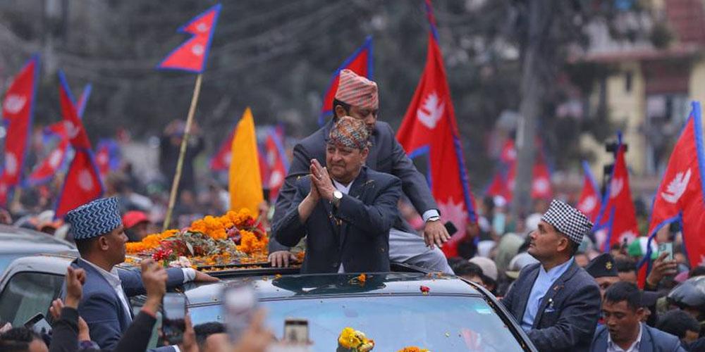 पूर्वराजा ज्ञानेन्द्र आज काठमाडौं फर्कँदै, विमानस्थलमा सुरक्षा व्यवस्था कडा