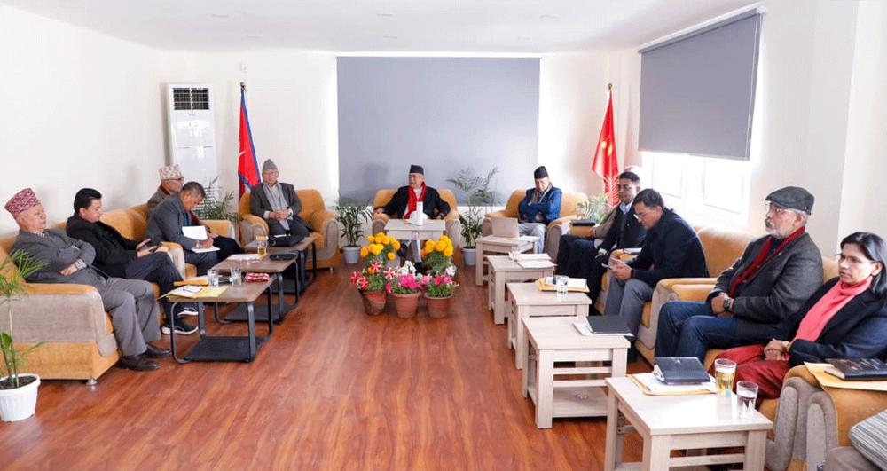 एमालेको चुनावी घोषणापत्र फागुन ३ पछि मात्रै आउने