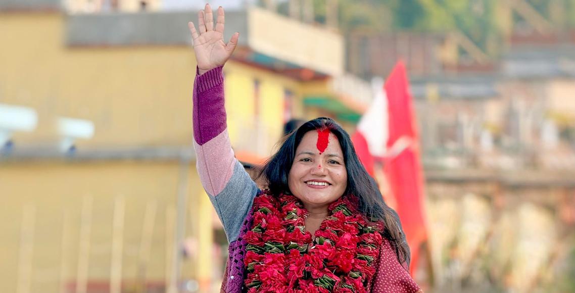 दैलेख-१ बाट कांग्रेसकी बासना थापा विजयी