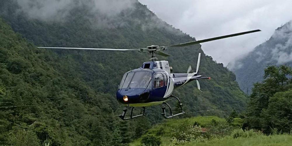 रसुवाको लाङटाङमा ५ जना सवार मुस्ताङ एयरको हेलिकप्टर सम्पर्कविहीन