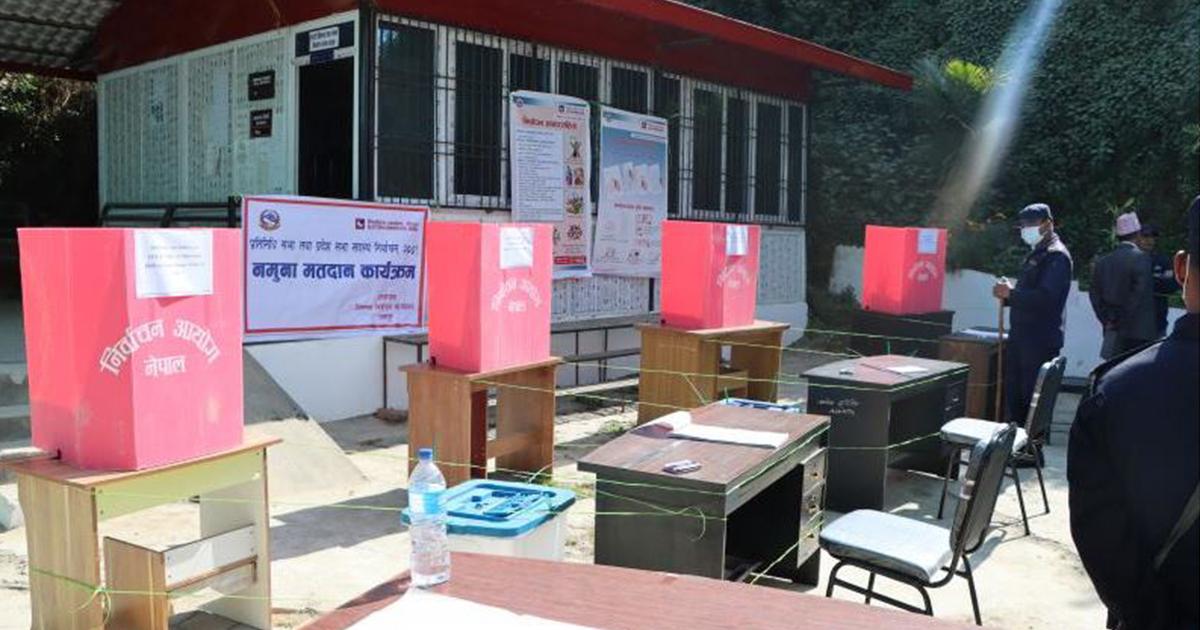 प्रचण्ड उम्मेदवार रहेको रुकुम पूर्वमा ५३ प्रतिशत बढी मतदान सम्पन्न
