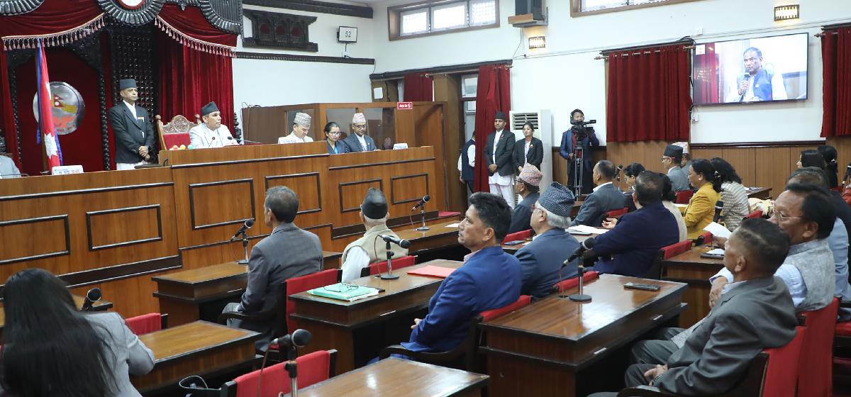 इन्धन असहजता र बढ्दो महँगीप्रति राष्ट्रियसभा सांसदहरूको ध्यानाकर्षण