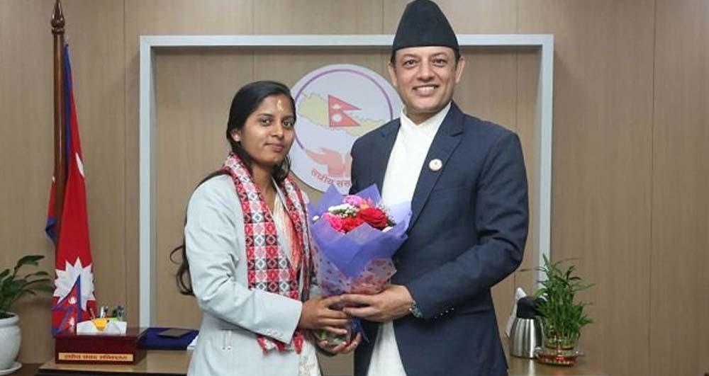 उपसभामुख रुबीकुमारी ठाकुरले सम्हालिन् पदभार