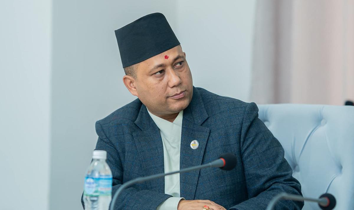 नवौँ हिन्द महासागर सम्मेलनमा शिशिर खनालको मरिसस र सिङ्गापुरका मन्त्रीसँग भेटवार्ता