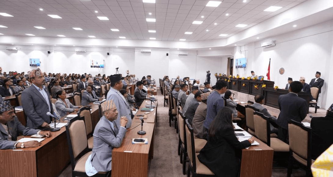 प्रतिनिधिसभा बैठक ५ बजे बस्नेगरी स्थगित