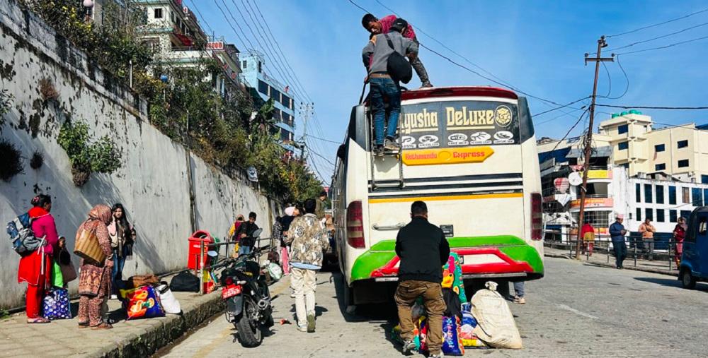 लामो दूरीका सार्वजनिक बसमा जेठ १५ देखि ‘लगेज ट्याग’ प्रणाली लागू हुने