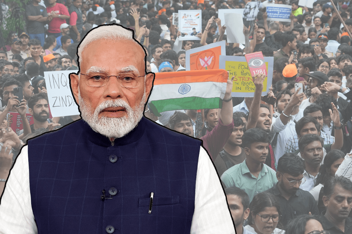 शिक्षामन्त्रीको राजीनामा माग्दै भारतमा चर्कियो युवा आन्दोलन, आज सरकारसँग वार्ता हुँदै