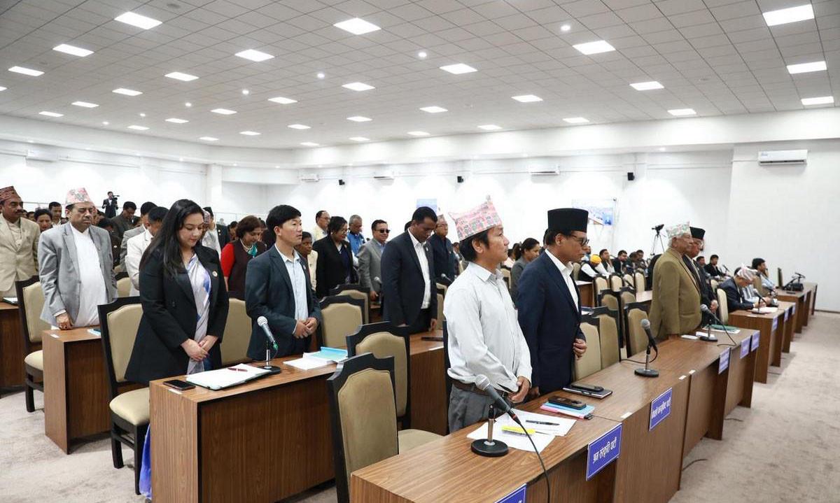 प्रतिनिधिसभामा विपक्षी दलहरूको उठेर विरोध