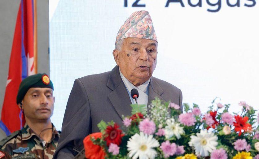 वर्तमान राजनीतिक व्यवस्थाकै जगमा उभिएर मुलुकको भविष्य कोर्नुस् : राष्ट्रपति पौडेल