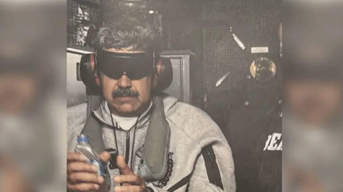ट्रम्पले सार्वजनिक गरे भेनेजुएलाका राष्ट्रपति मादुरोको गिरफ्तारीपछिको तस्बिर