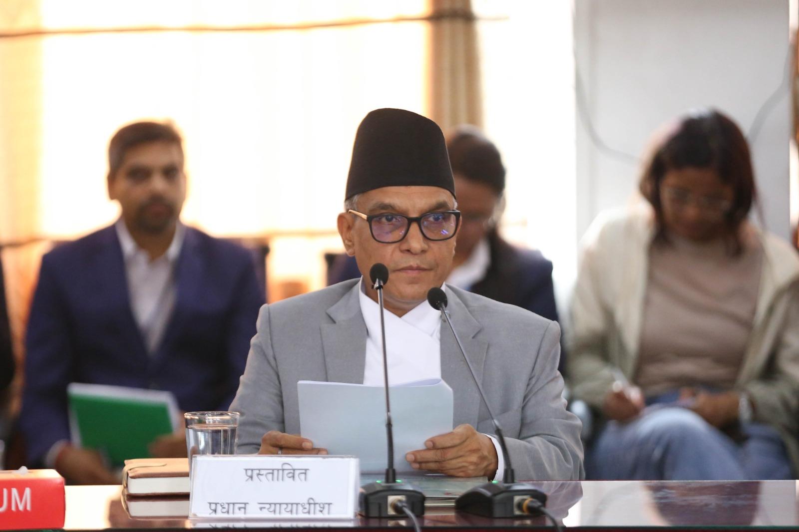 संसदीय सुनुवाइ समितिबाट डा. मनोजकुमार शर्मा प्रधानन्यायाधीशमा सर्वसम्मत अनुमोदन